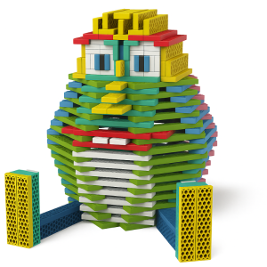 Non-Magnetic Construction Perfect Blocks 340 piece